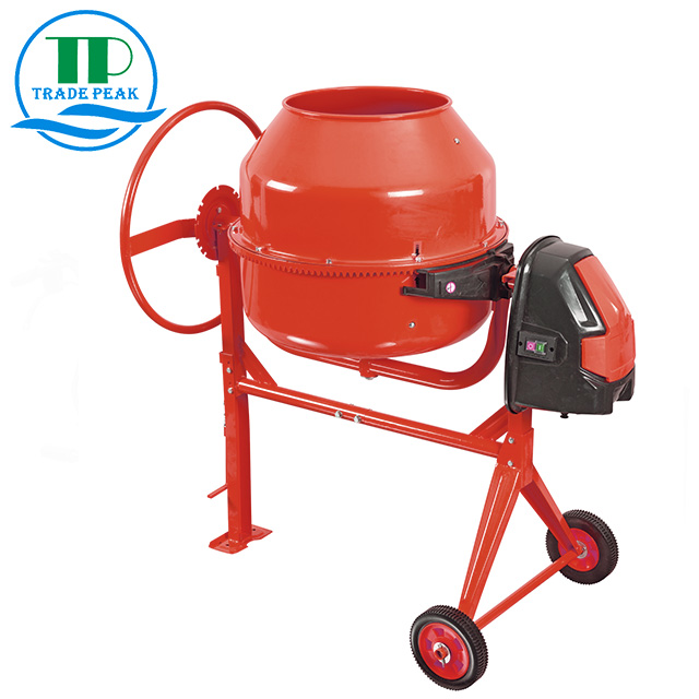 Portable 180L Electric Concrete Mixer