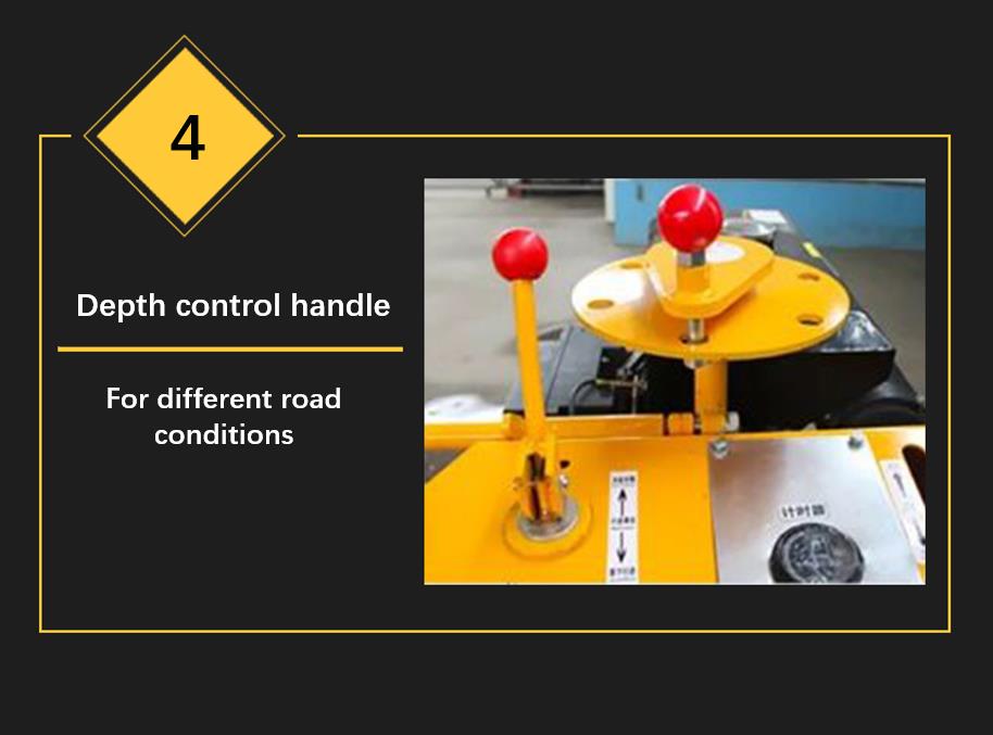 Depth control handle mechanism