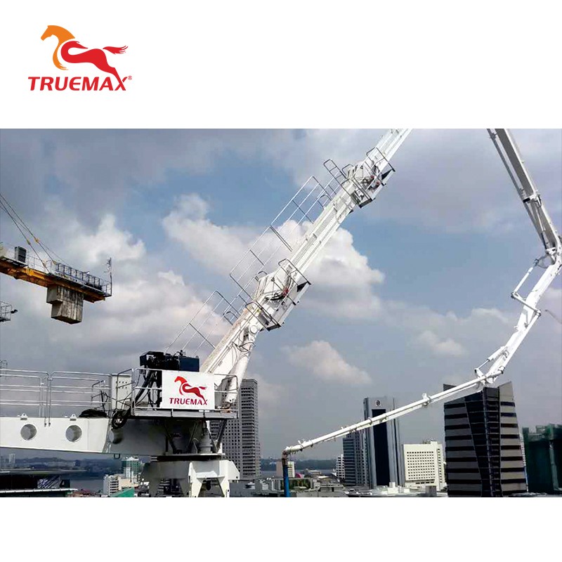51-Meter Concrete Placing Boom, 4-Section Arm