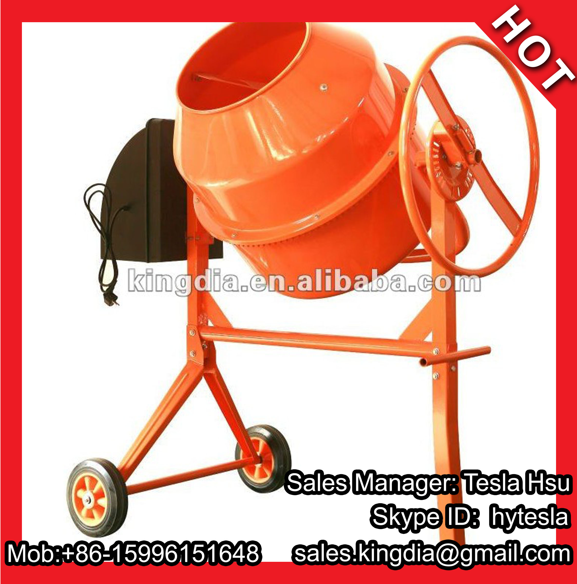 Portable Concrete Mixer