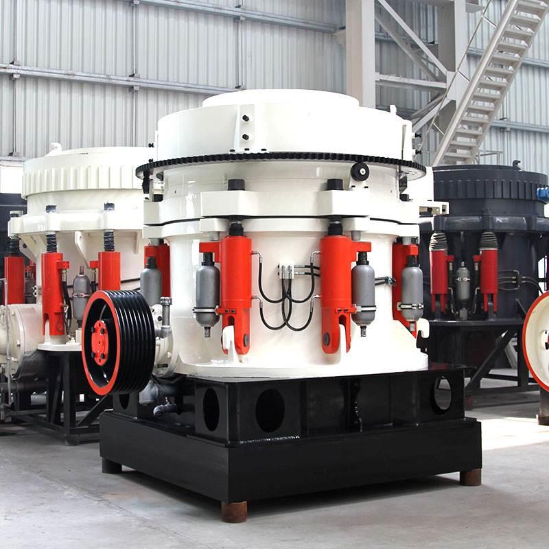 Heavy-duty cone crusher with belt drive system