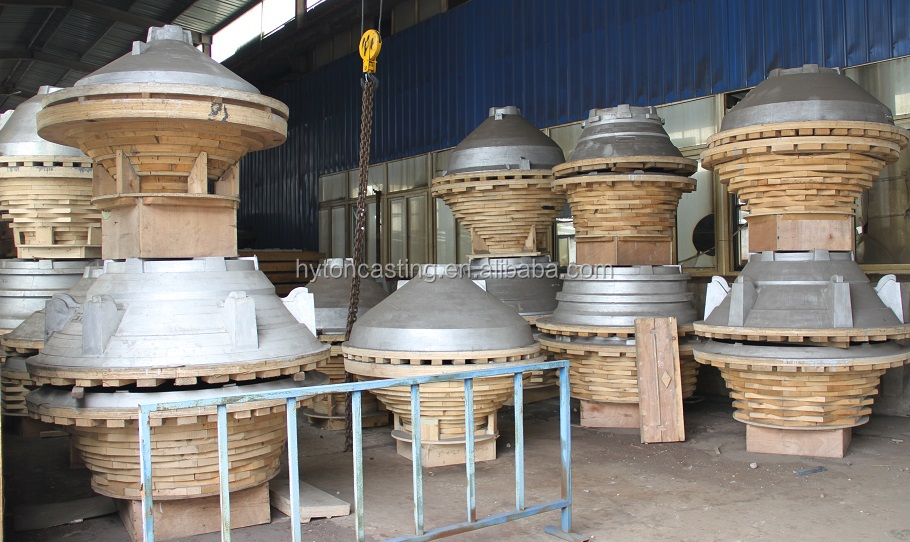 Group of finished cone crusher bowl liners