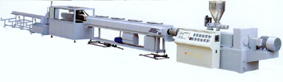 Conical Twin-Screw Extruder for Pipe and Profile Production