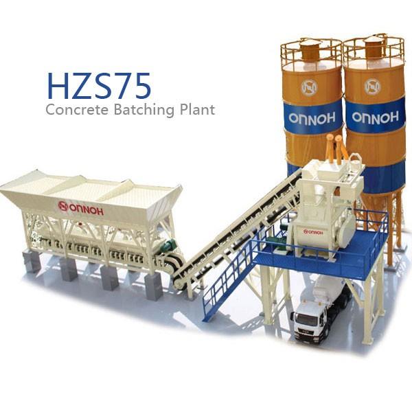 conrete batching plant concrere batching mixing plant-Onnoh Machinery - Image 3