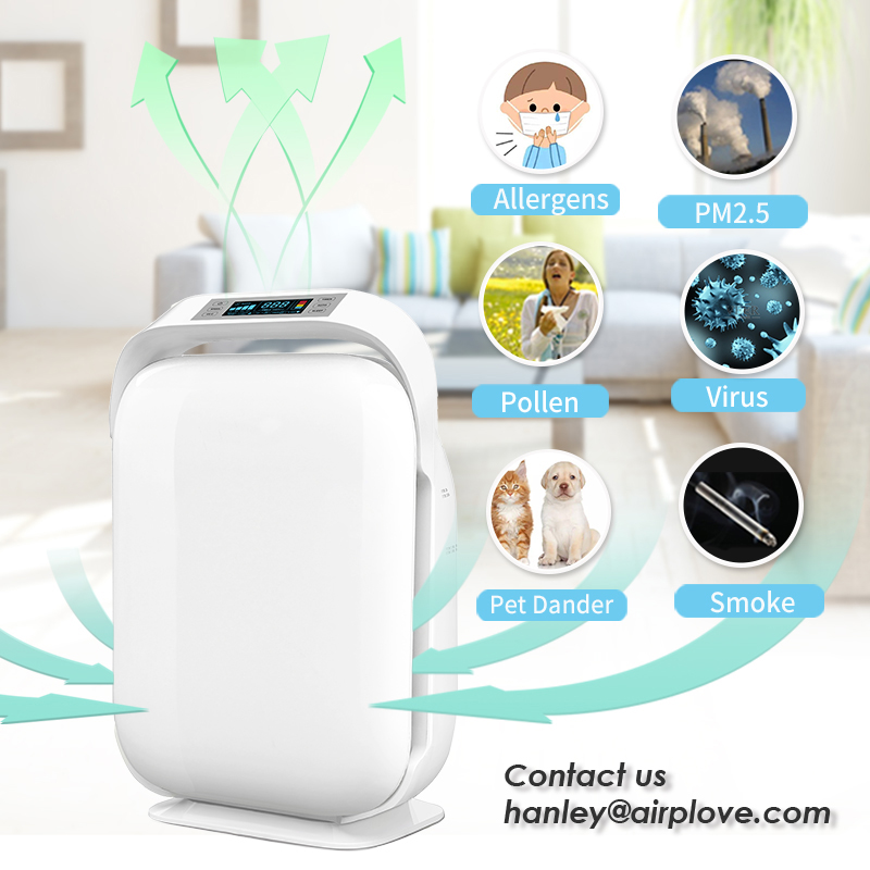 Console Air Purifier for Home Use