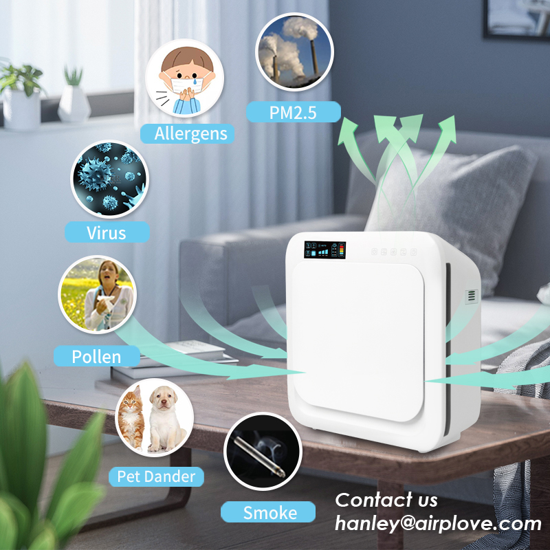 Console Air Purifier for Home Use