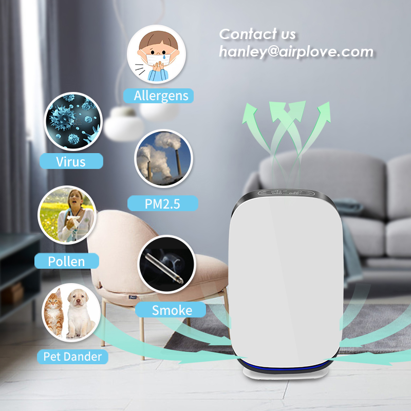 Console Air Purifier for Home Use
