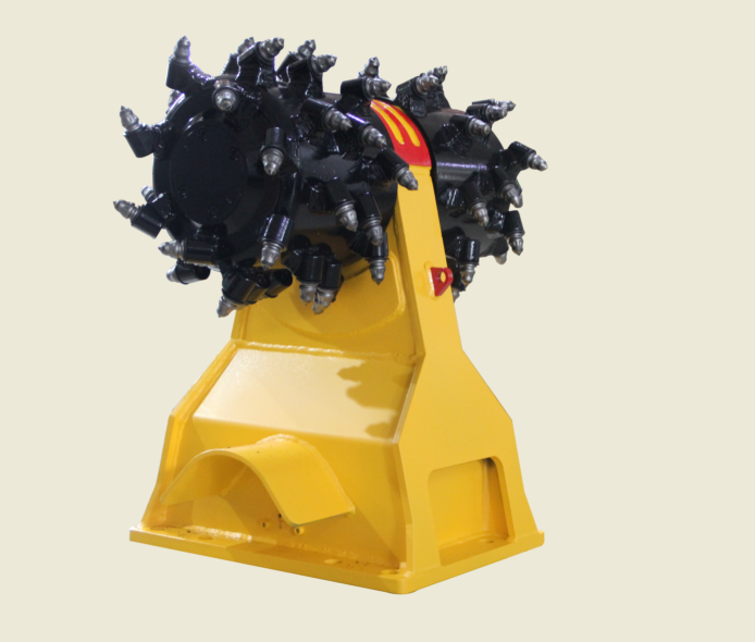 Construction machine parts hydraulic rotary drum cutter for excavator - Image 3
