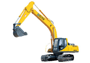 Construction Site Excavator