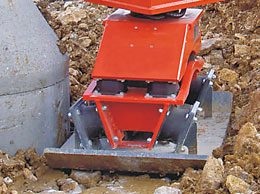 Excavator Hydraulic Vibratory Plate Compactor Attachment