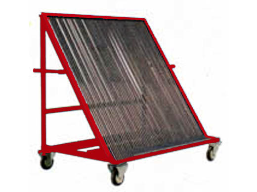 Mobile Glass Sheet Transport Rack