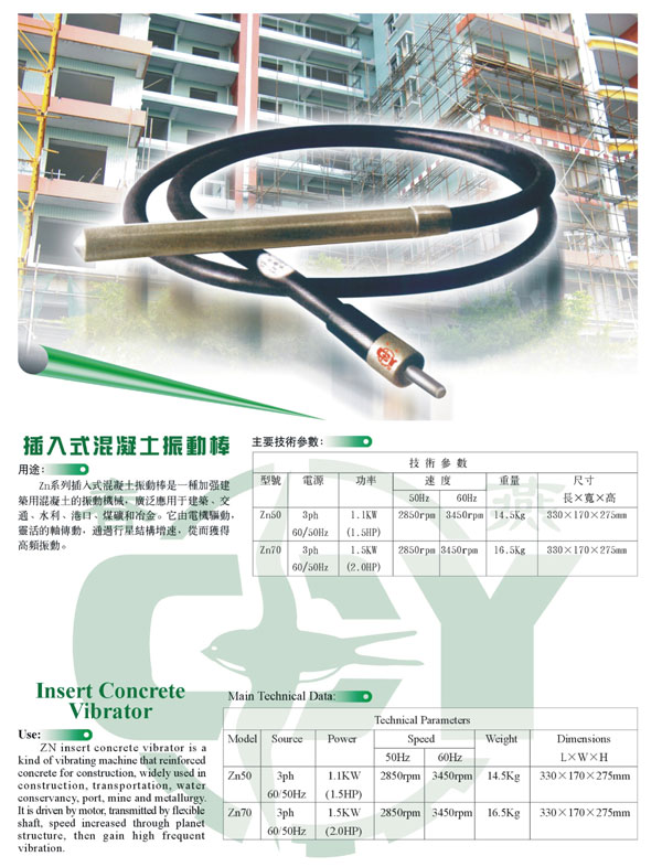 Concrete Vibrator