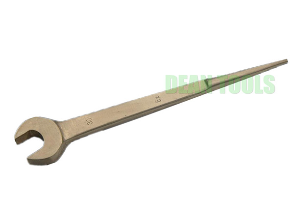 Non-Sparking Open End Wrench with Pin