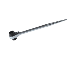 Construction Ratchet Wrench with Reversing Button
