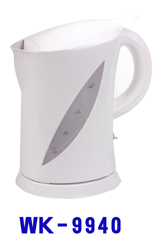 1.7L Cordless Electric Kettle with Water Level Indicator