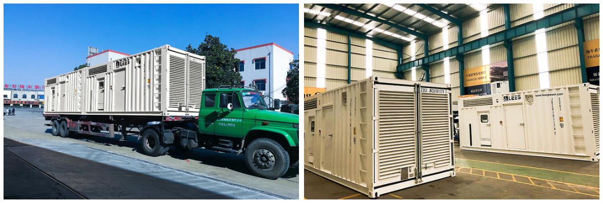Technical view of container generator