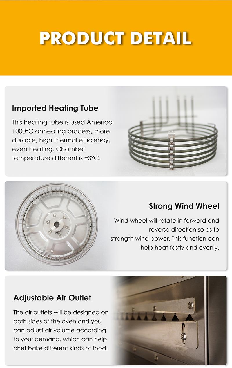 Internal heating components including heating tube and wind wheel