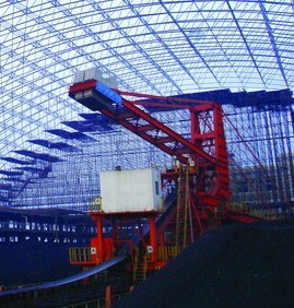 Industrial Belt Conveyor System