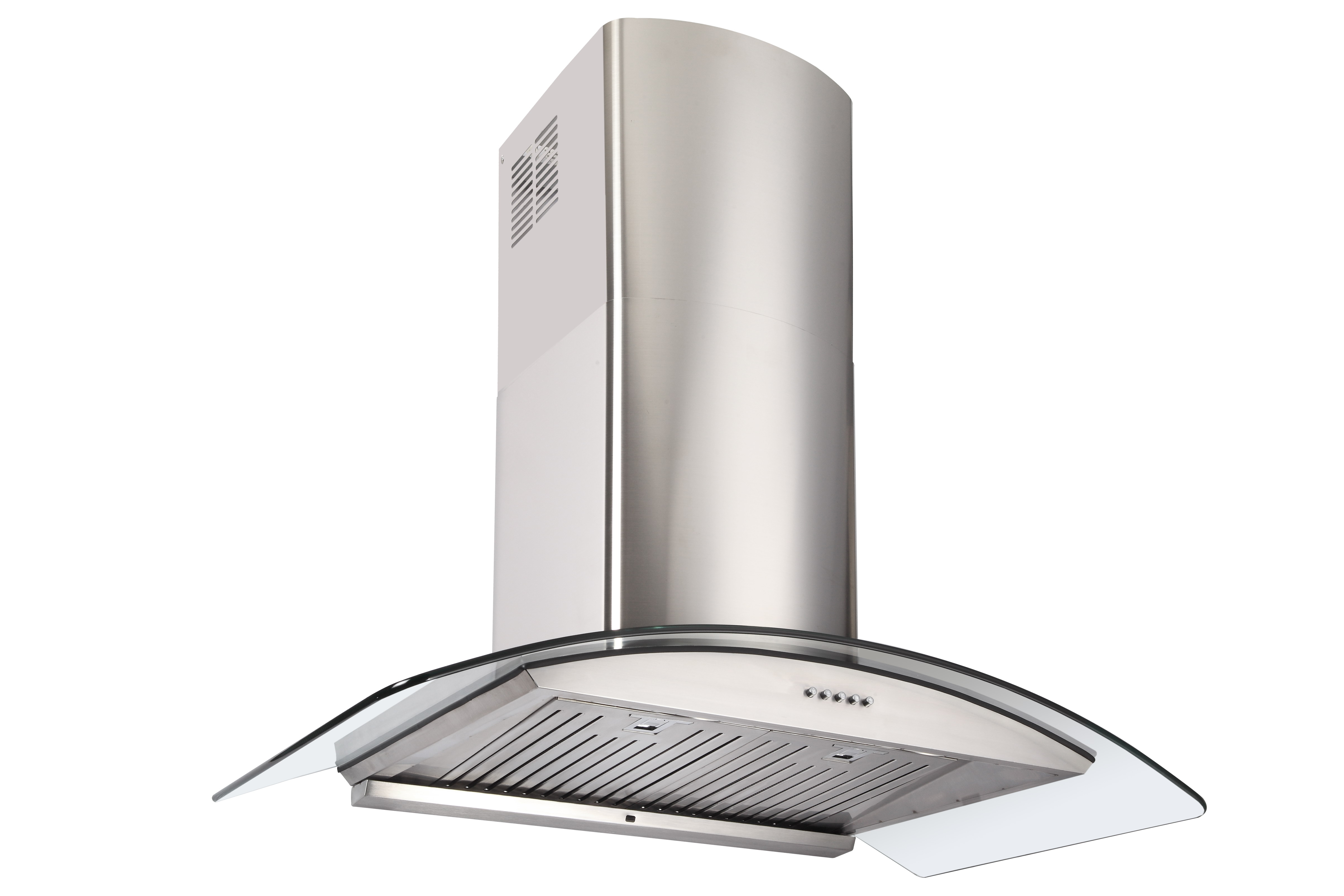 Curved Glass Cooker Hood