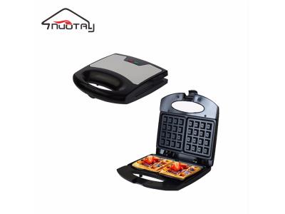 Cool touch non-stick square waffle maker plate - Image 2