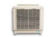 Evaporative Air Cooler with Louvered Airflow