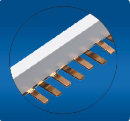 Copper Busbar with Tinned Terminals
