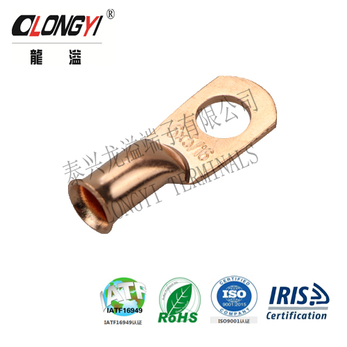 Copper Cable Lug Electrical Crimp Connector Eyelet Terminal - Image 2