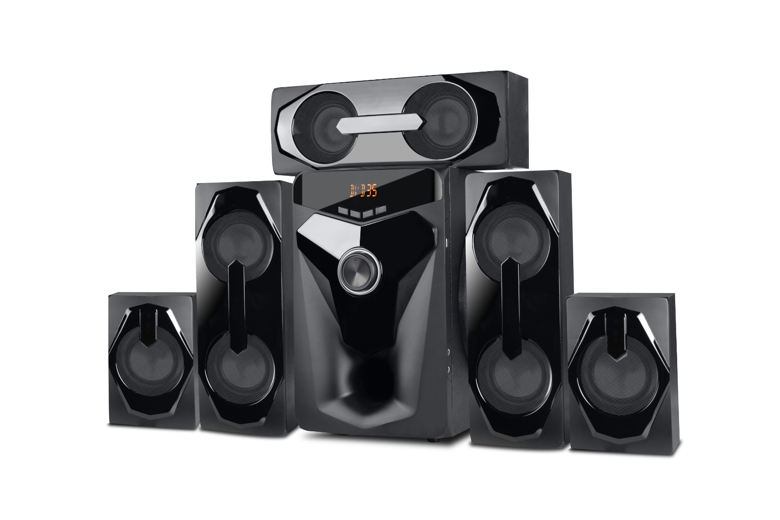 5.1 Channel Multimedia Speaker System with Bluetooth