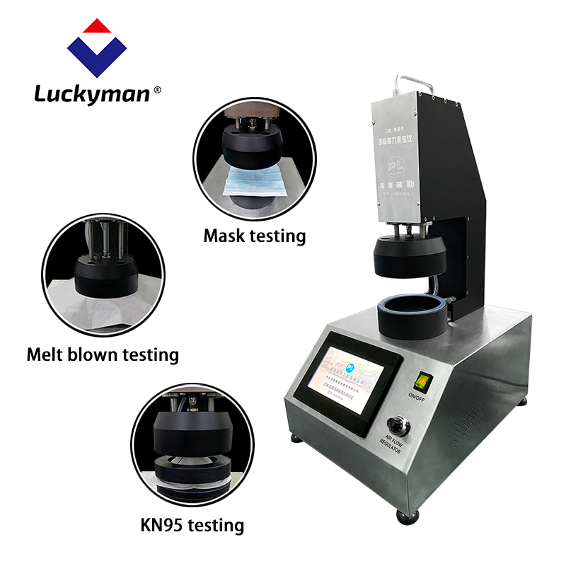 [copy]Air Flow Resistance Machine Differential Pressure Tester For Melt Blow Face Mask GB2626 - Image 2