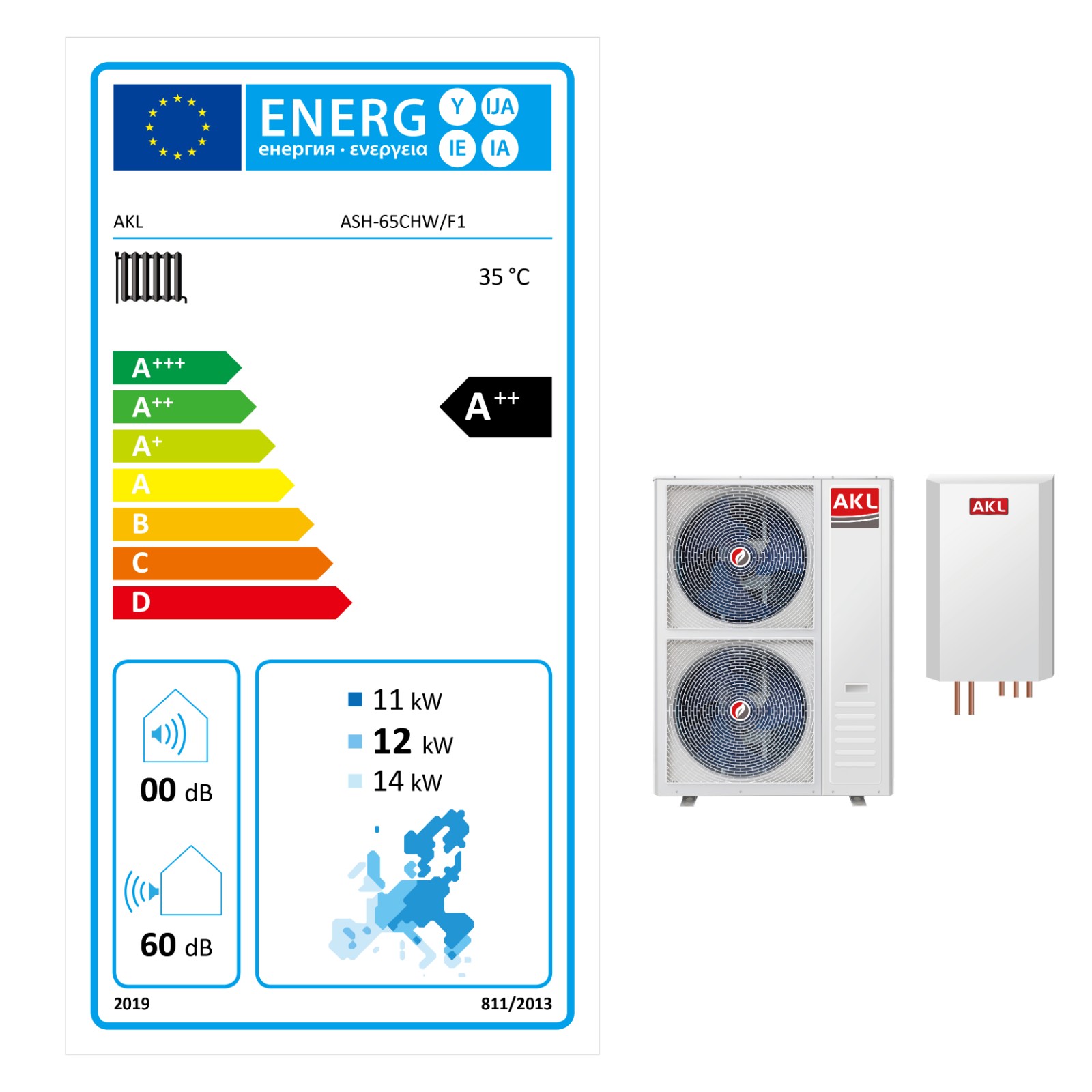 Air to Water Heat Pump for Climate Control