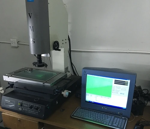 Vision measuring machine for quality control