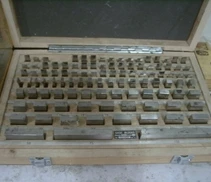 Precision gauge block set for calibration