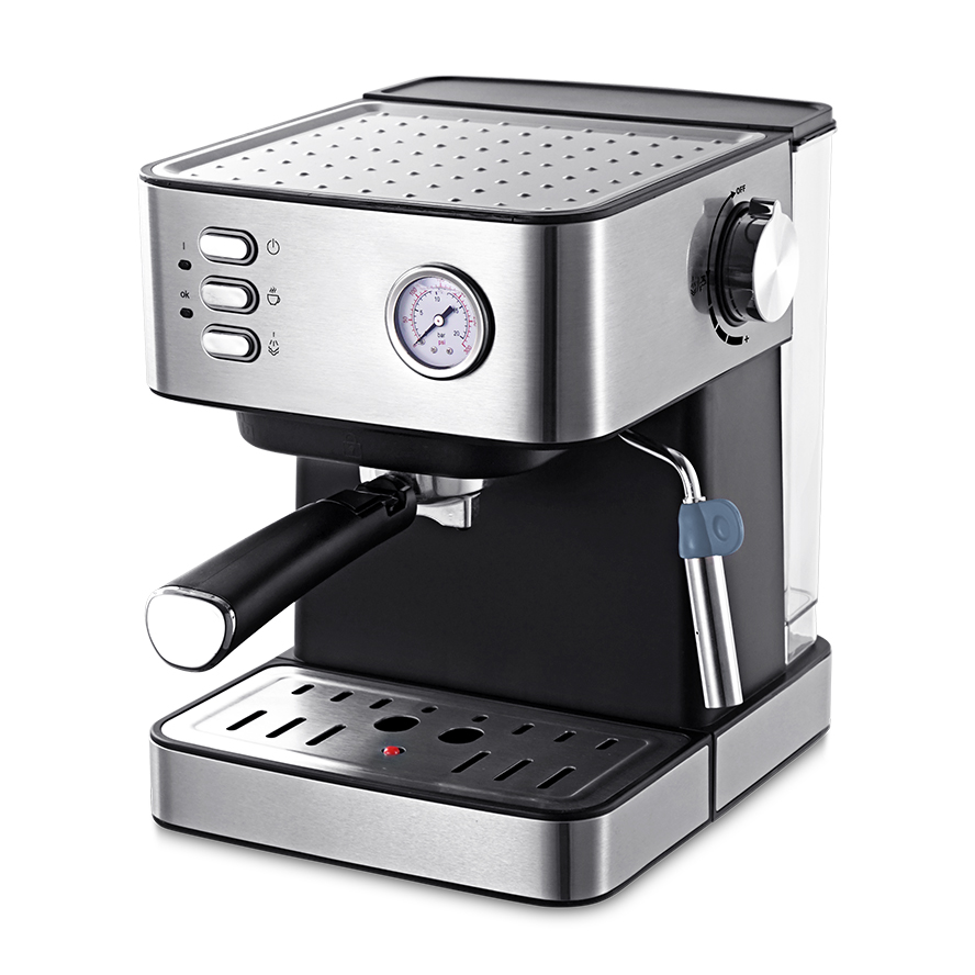 Home Espresso Maker with Steam Wand