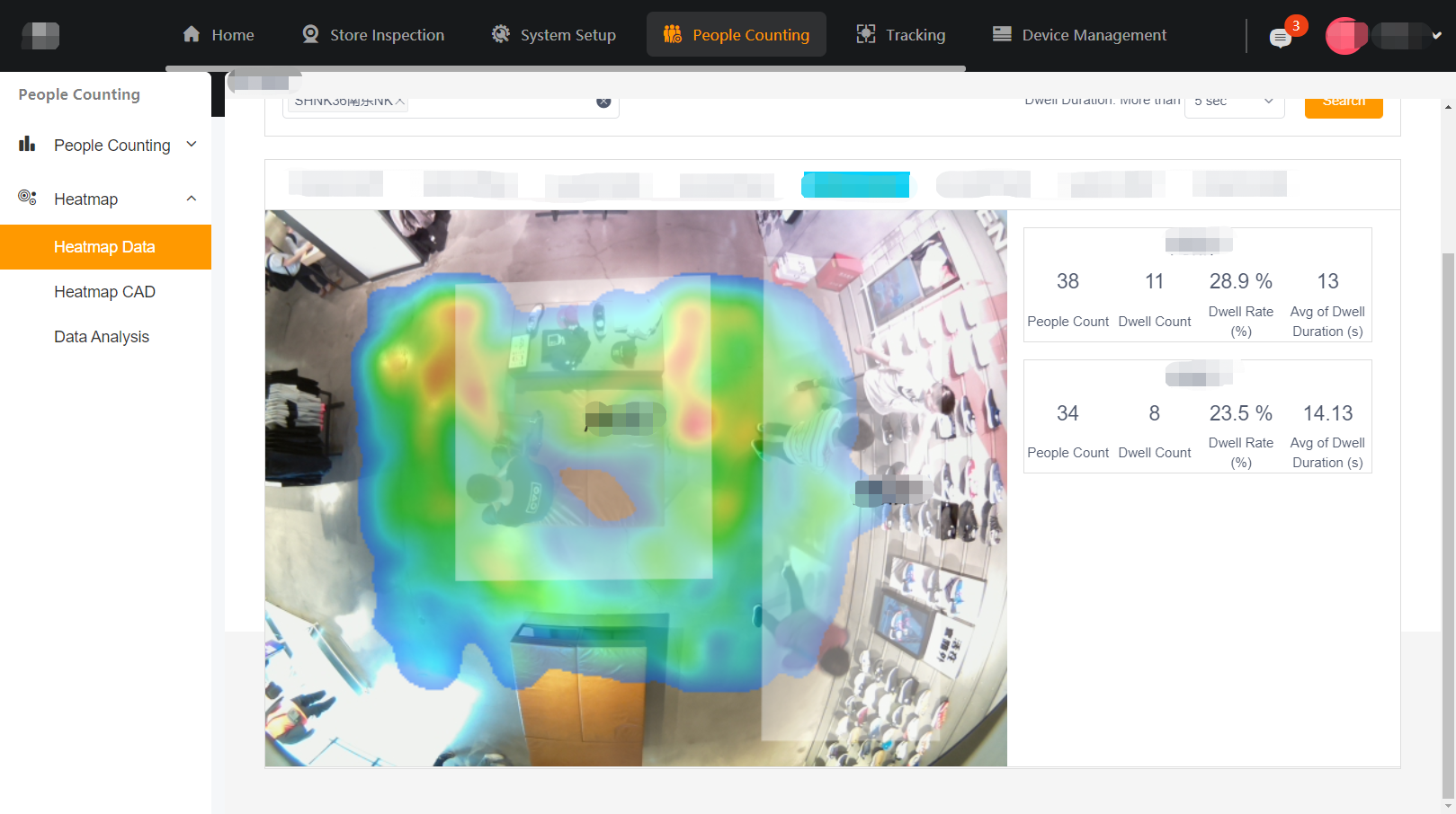 Advanced heatmap visualization and CAD integration