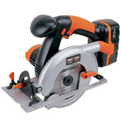 Cordless Circular Saw with Adjustable Bevel