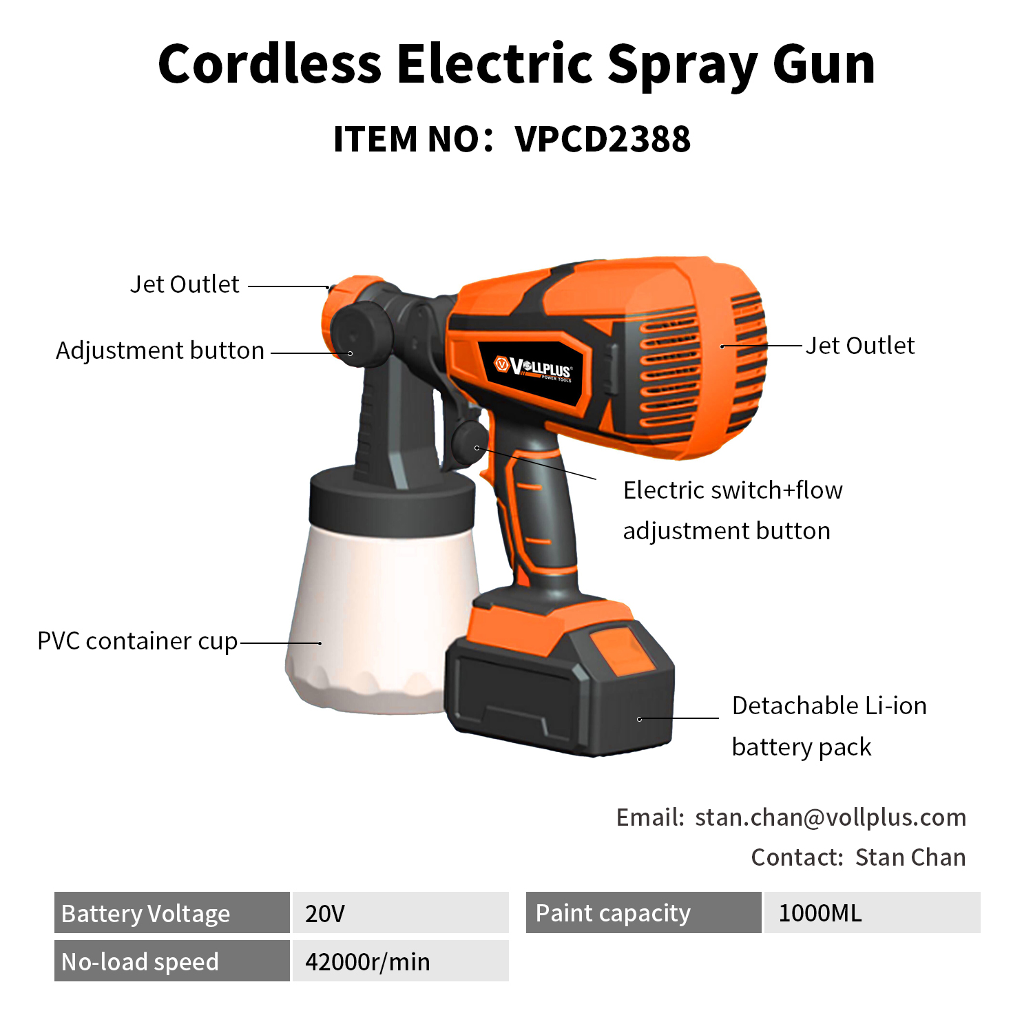 Cordless Paint Sprayer