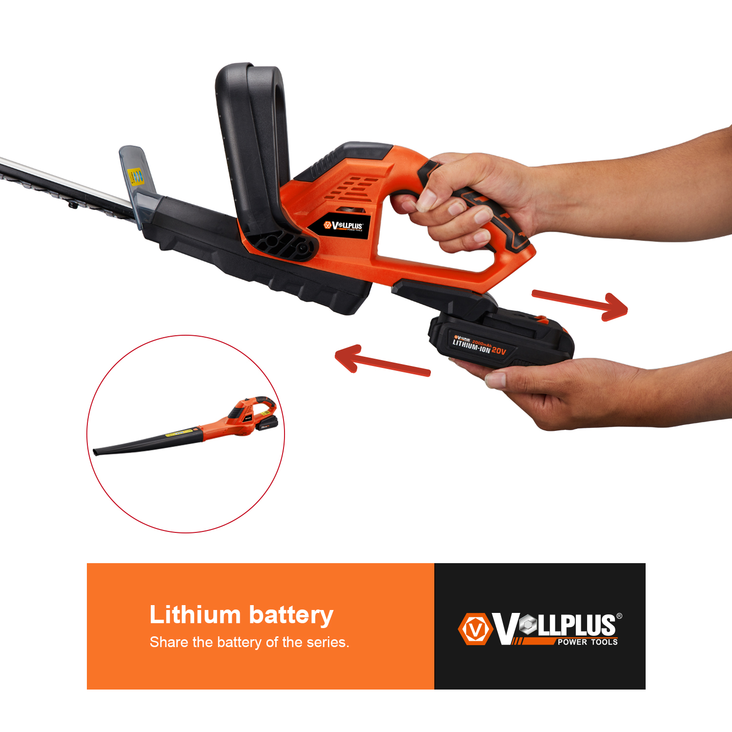 Cordless Hedge Trimmer - Image 3