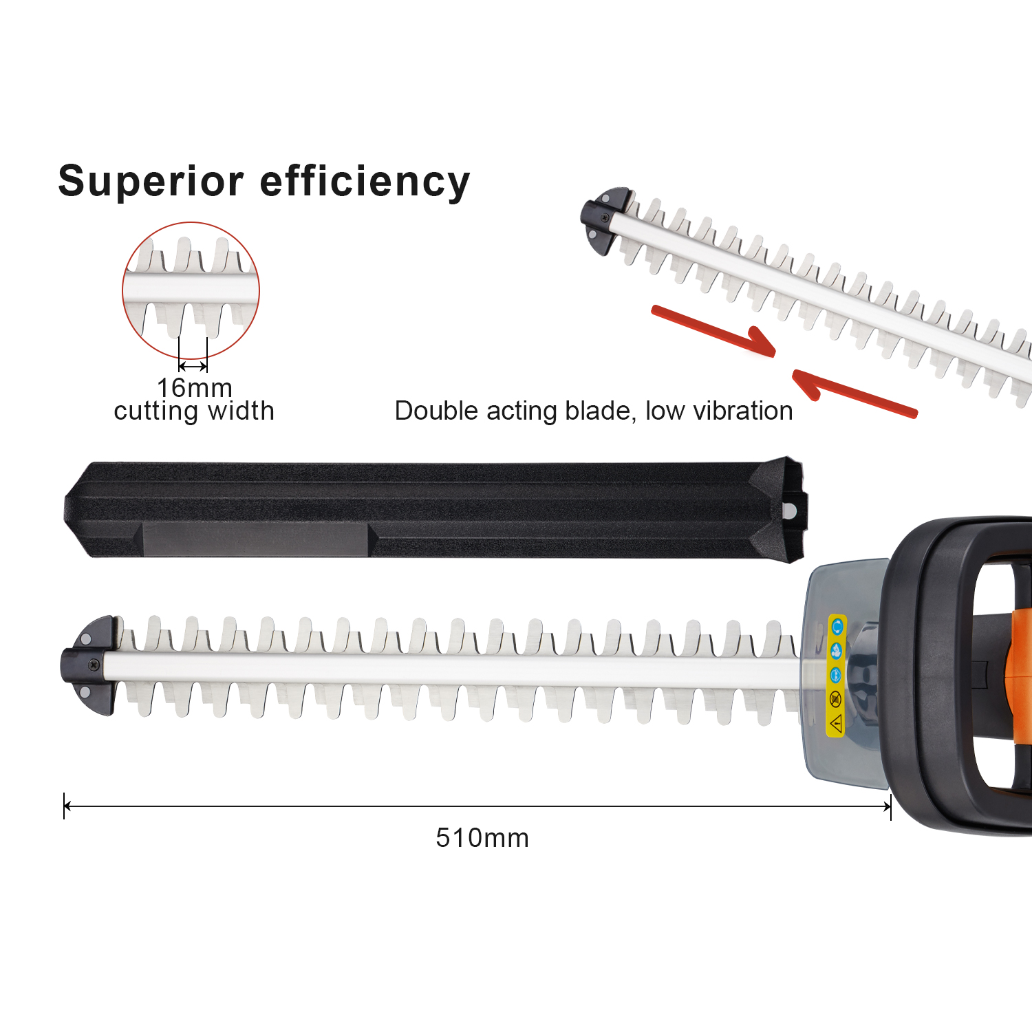 Cordless Electric Hedge Trimmer