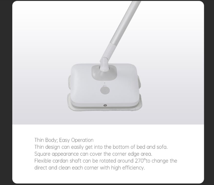 Thin body design and 270 degree rotation