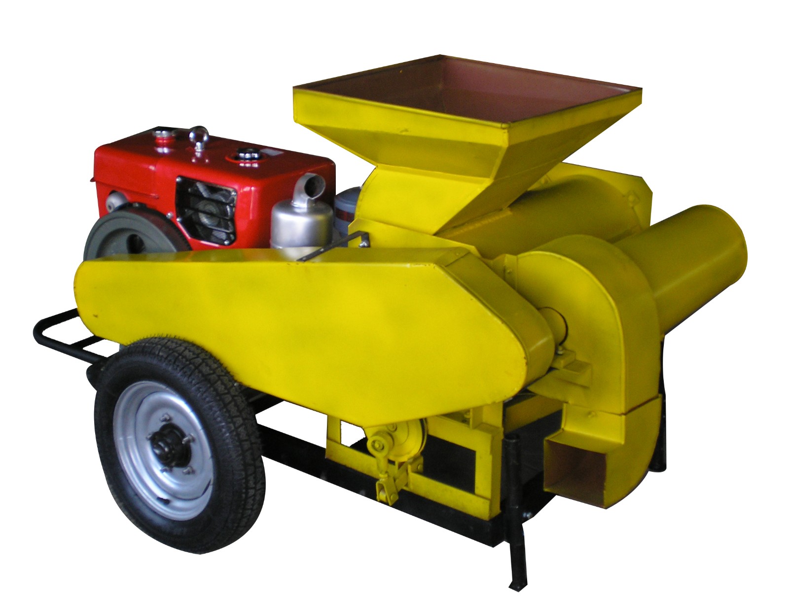 Diesel Powered Corn Thresher