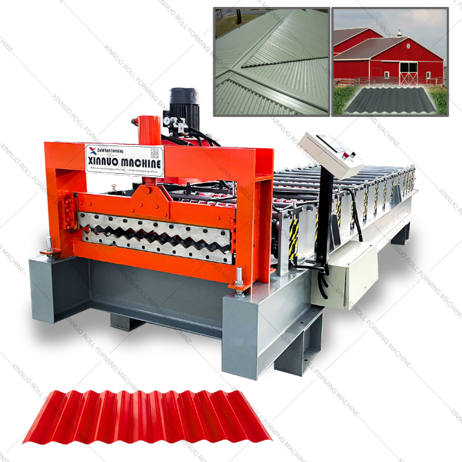 corrugated iron sheet making roll forming machine - Image 2