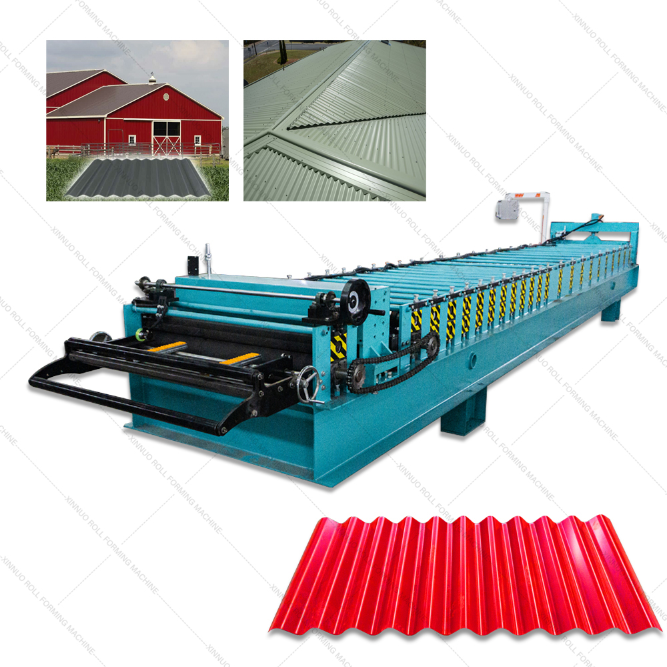 Corrugated Sheet Roll Forming Machine