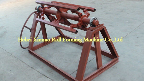 Close-up of the precision forming rollers and heavy-duty steel frame