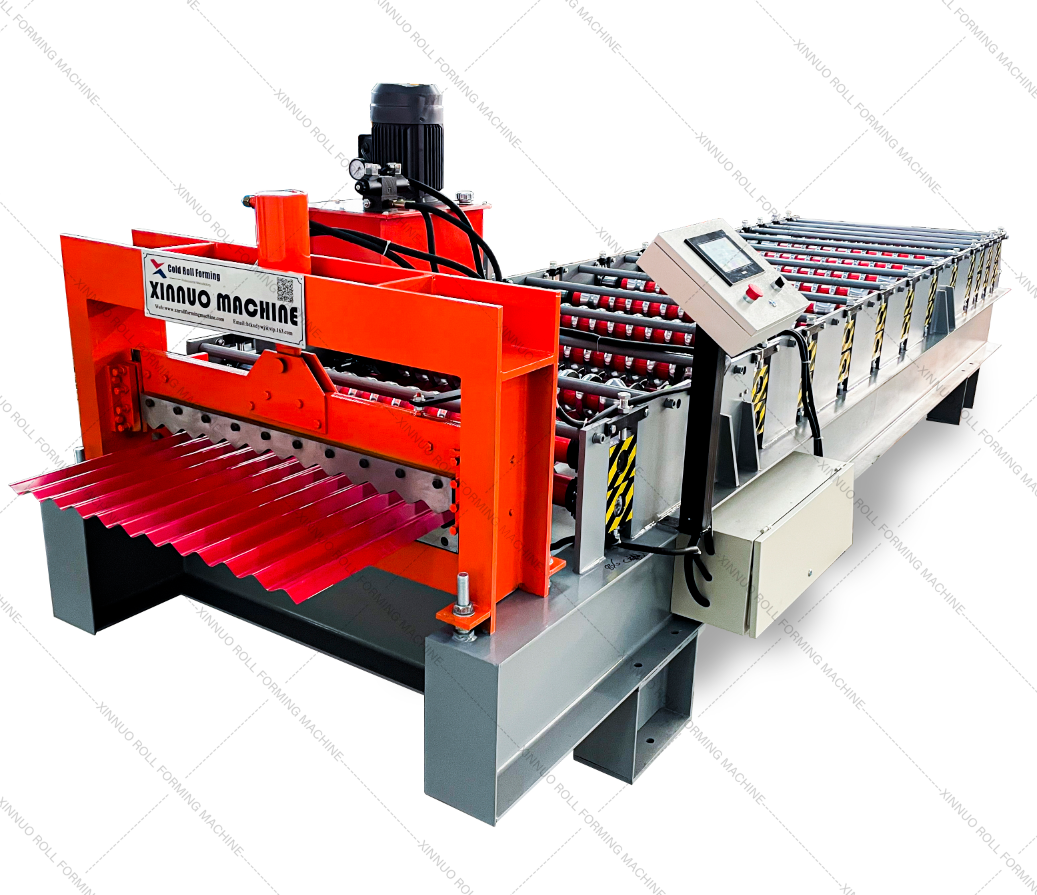 Corrugated Roof Sheet Roll Forming Machine