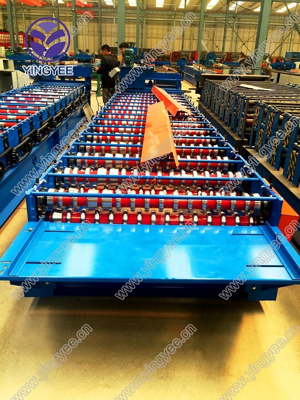 Corrugated Metal Sheet Roll Forming Machine