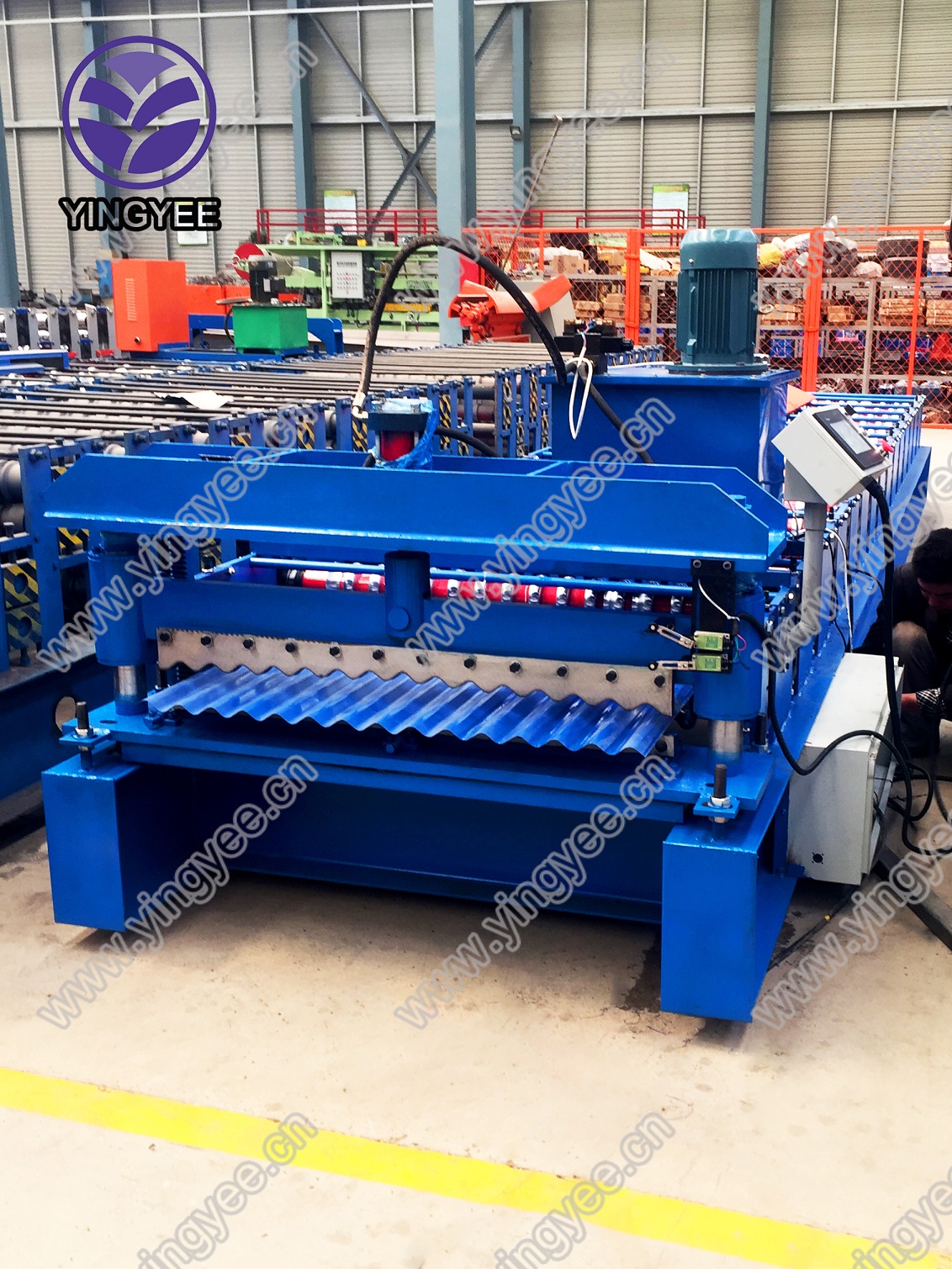 Corrugated roof sheet roll forming machine01 - Image 2