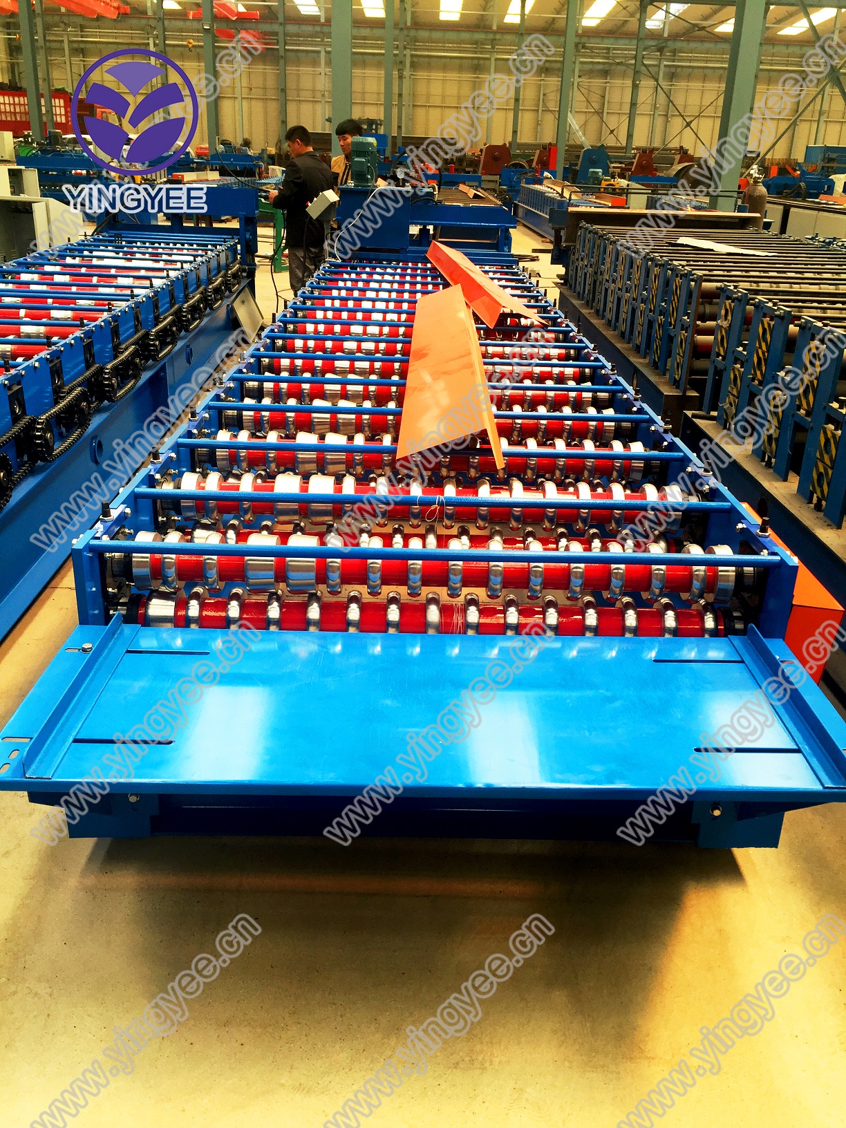 Corrugated Roofing Sheet Roll Forming Machine