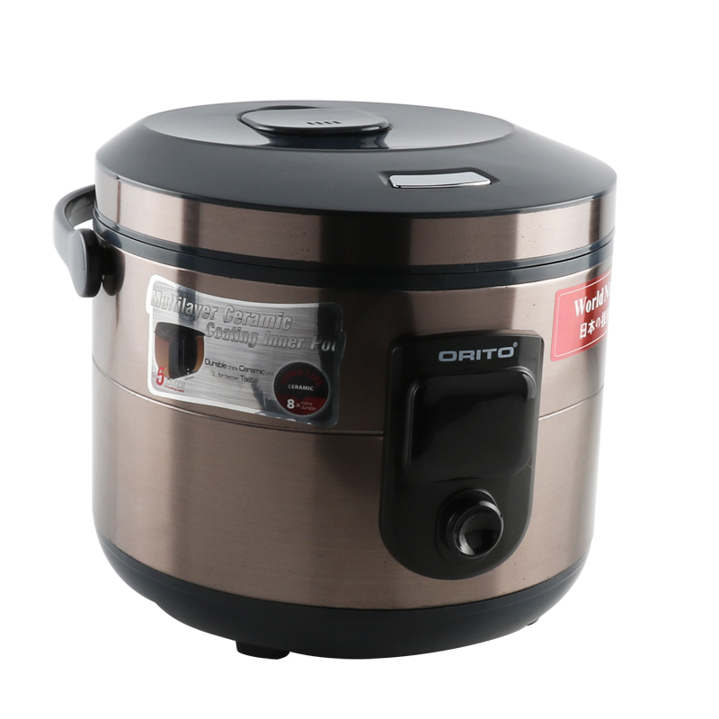Multilayer ceramic coating inner pot detail