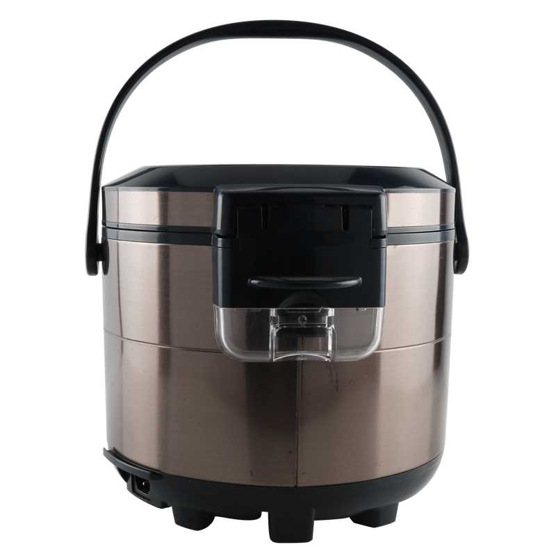 Cylinder shaped stainless steel rice cooker