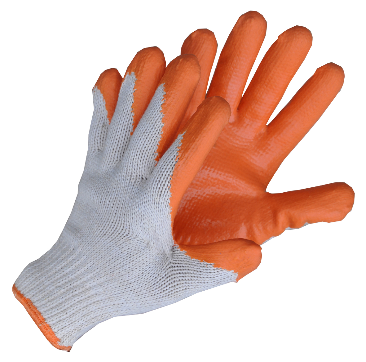 cotton/polyester latex gloves - Image 2
